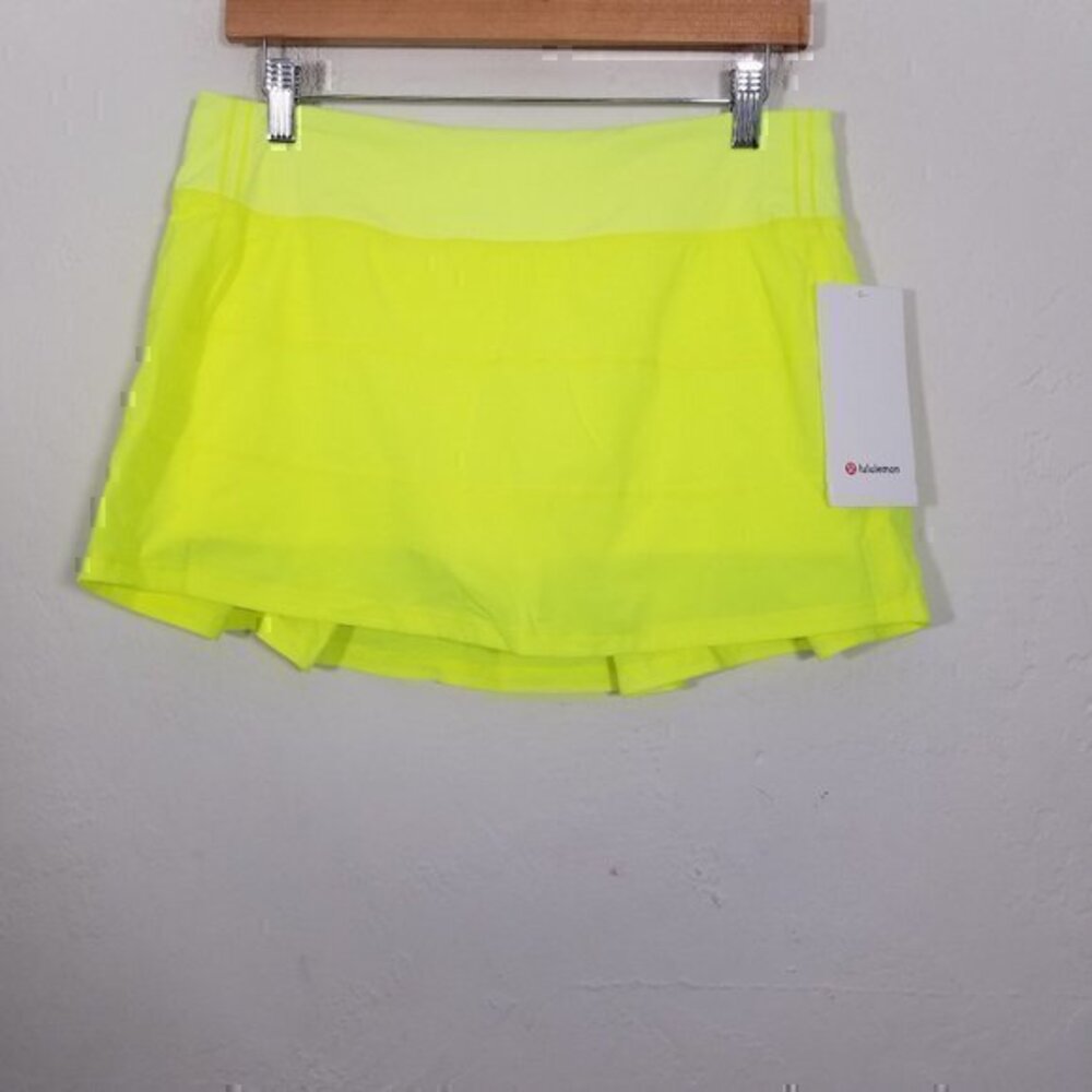 NWT Lululemon Pace Rival MR Skirt HIYE Size 8